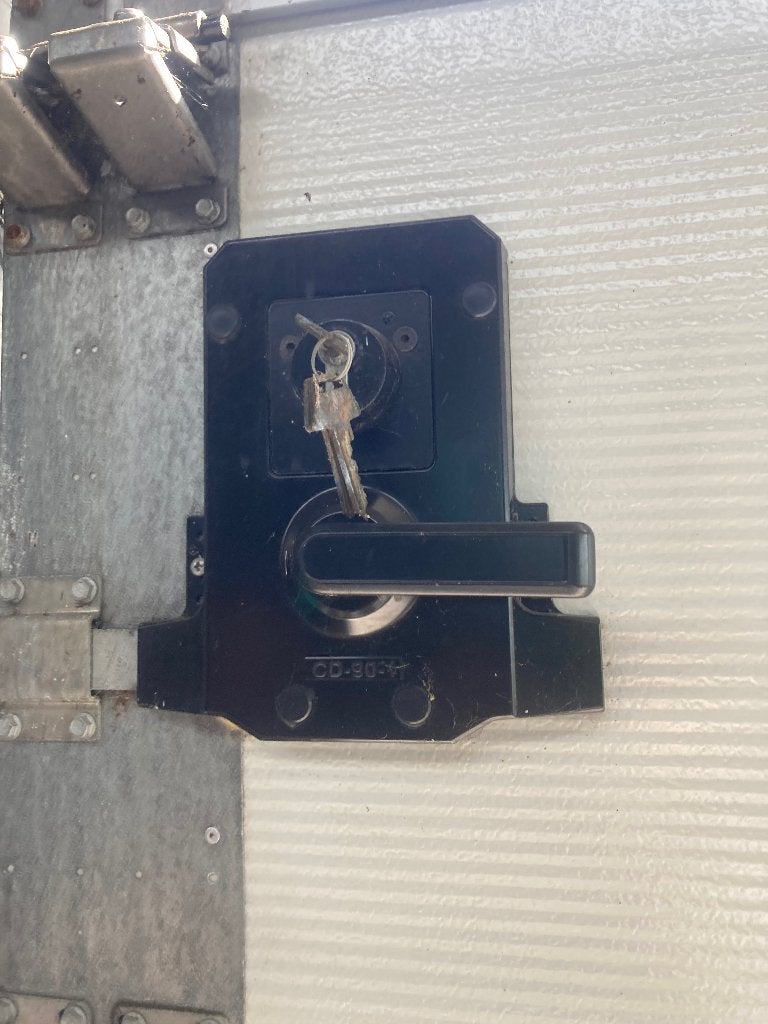 Assa abloy roldeur slot, Ophalen, Gebruikt, Garagedeur, Metaal