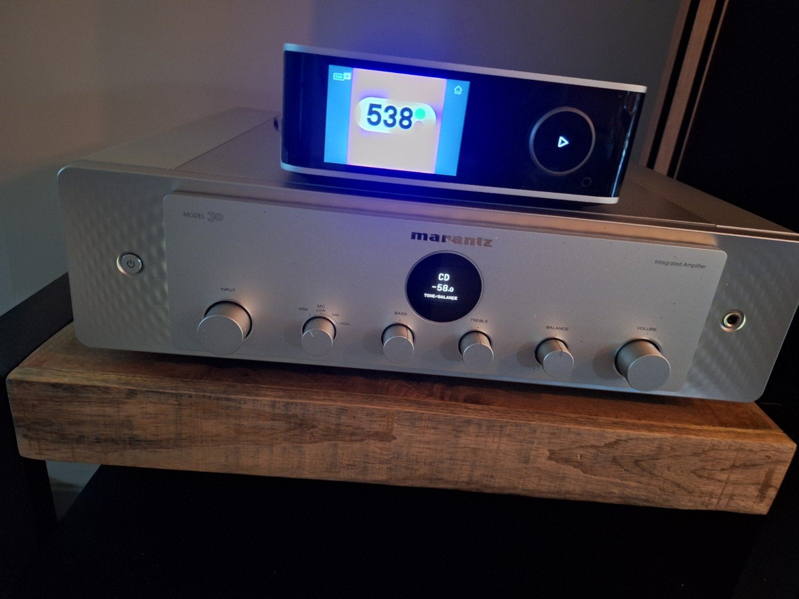 Marantz Model 30 Geïntegreerde Versterker  Zo goed als nieuw, Zo goed als nieuw, 120 watt of meer, Stereo, Ophalen