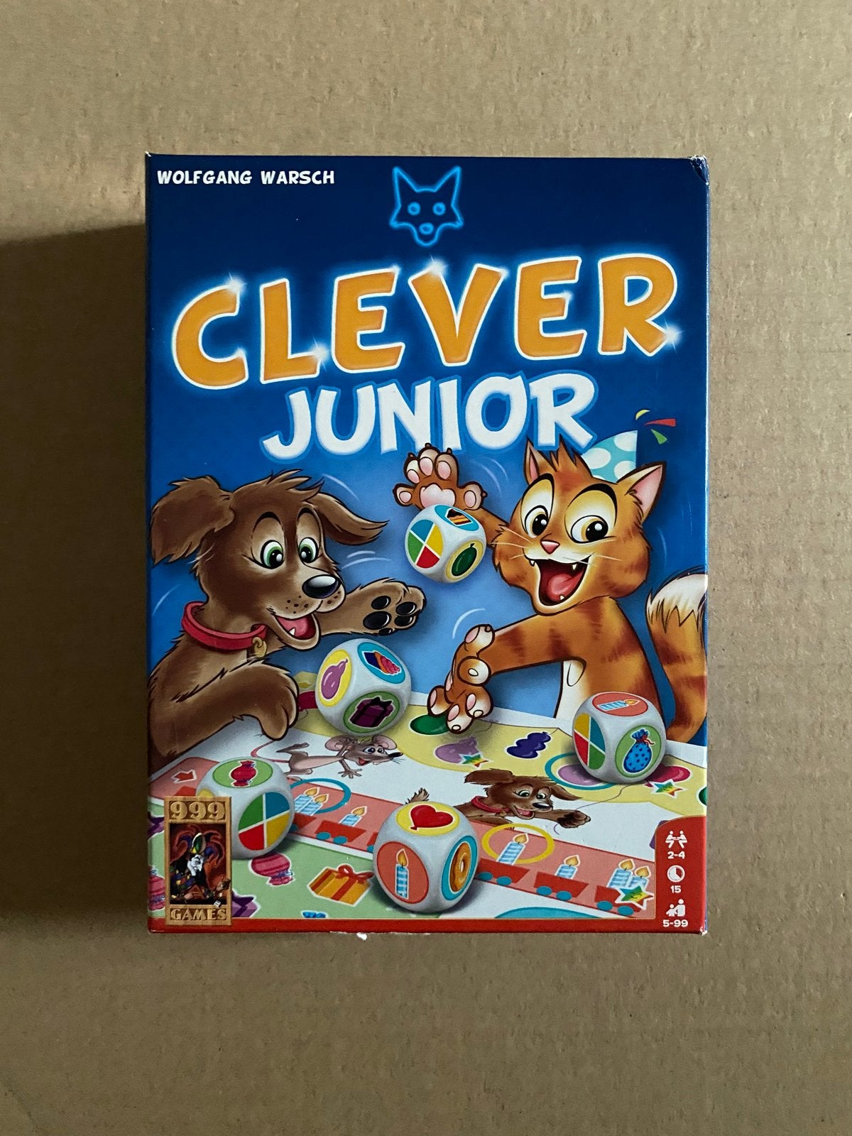 Clever Junior Dobbelspel - nieuw, Drie of vier spelers, Ophalen of Verzenden, Nieuw