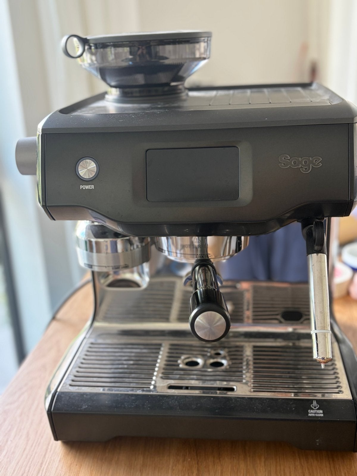 Sage the Oracle Espressomachine met accessoires, Ophalen, Afneembaar waterreservoir, Espresso apparaat, Koffiebonen