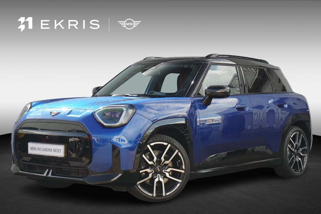 MINI Aceman E John Cooper Works Trim | Pakket L | Head-Up Di, Auto's, Mini, Gebruikt, Met garantie (alle), Blauw, Leder en Stof