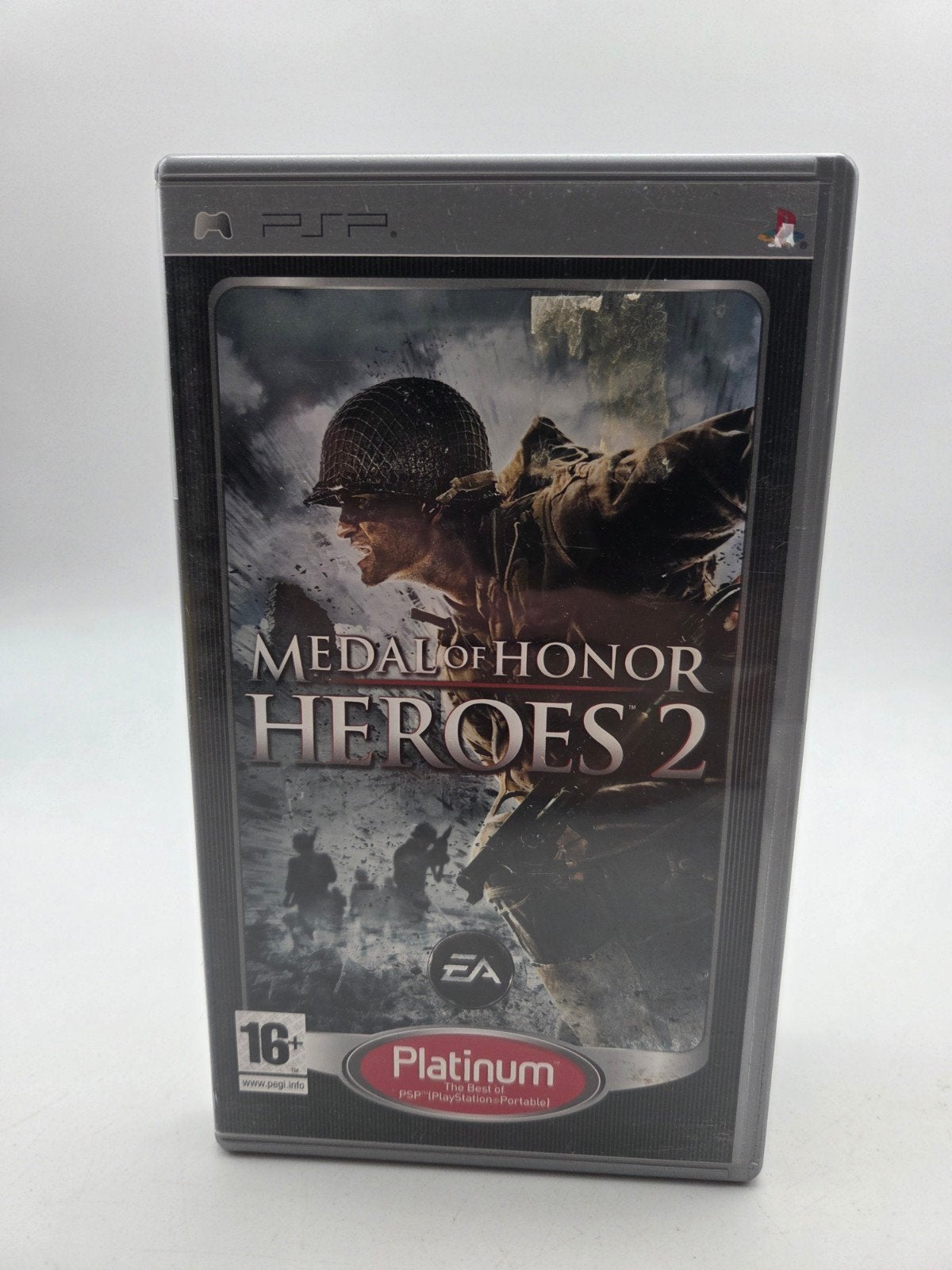 Medal of Honor Heroes 2 PSP - Actiegame WOII, Spelcomputers en Games, Online, Gebruikt, Shooter, Electronic Arts