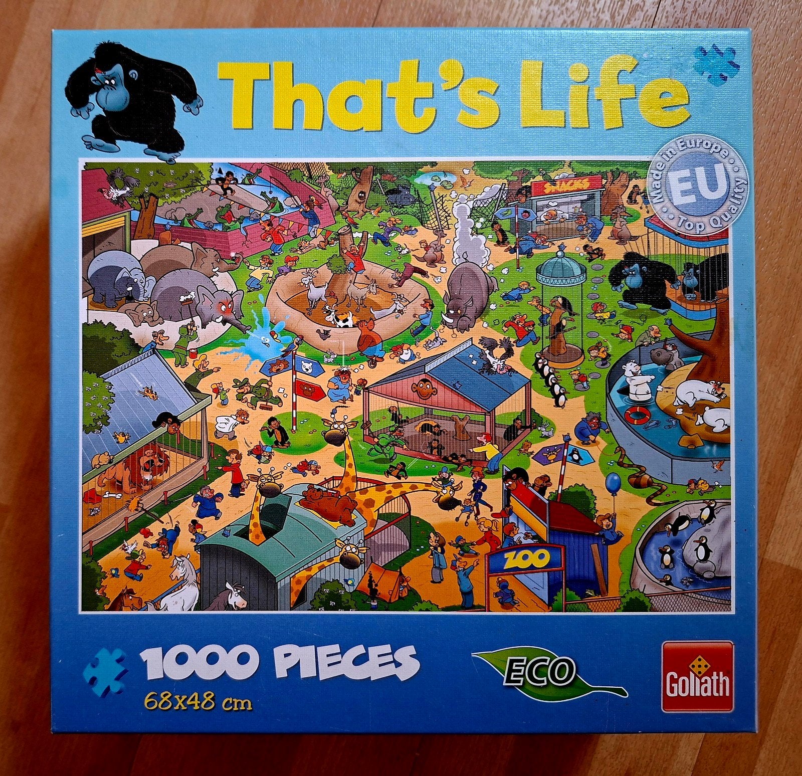 That's Life Puzzel ZOO 1000 Stukjes Nieuw, Ophalen of Verzenden, 500 t/m 1500 stukjes, Nieuw, Legpuzzel