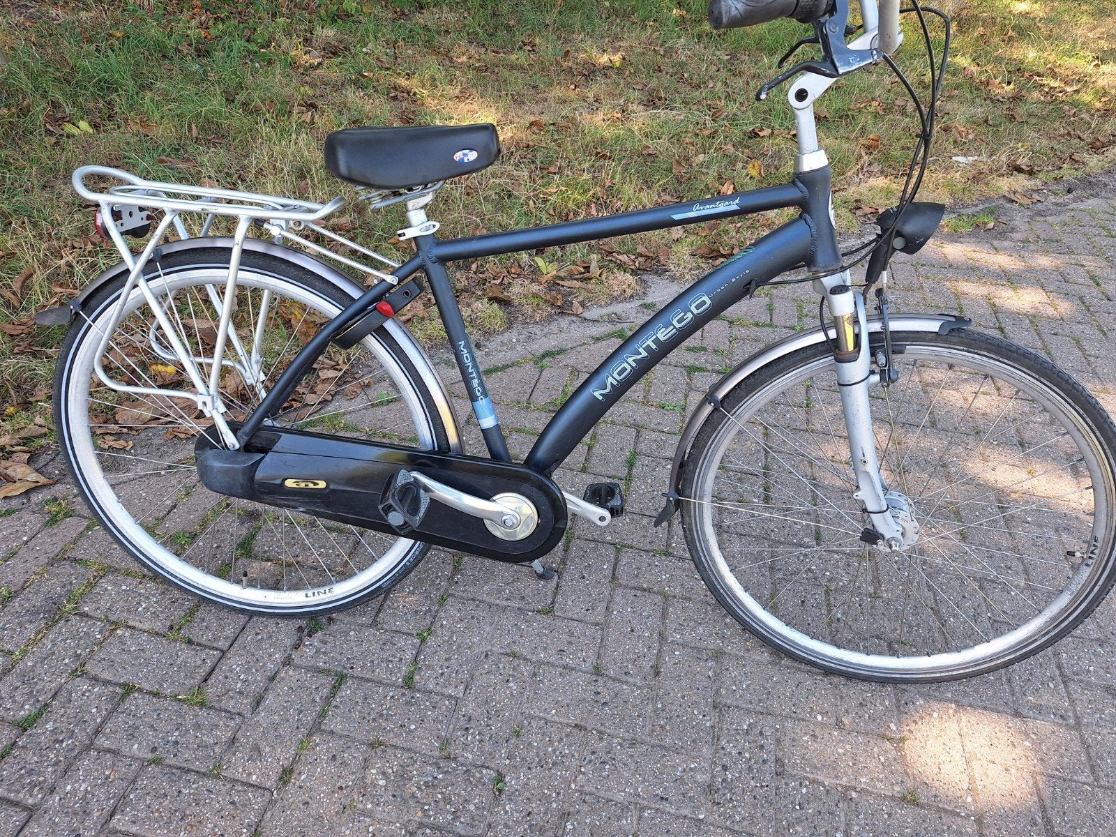 montego urban style 28"/50 cm, Fietsen en Brommers, Fietsen | Heren | Herenfietsen, Gebruikt, Versnellingen, 49 tot 53 cm, Ophalen