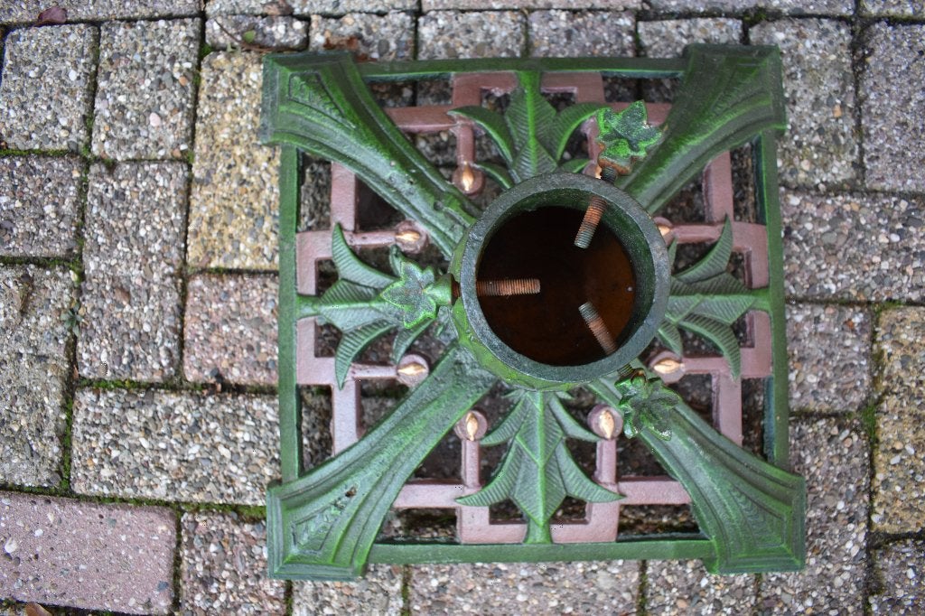 Art Deco 1920 kerstboomstandaard XXXL 50 x 50x 35 cm > 10 kg, Diversen, Ophalen