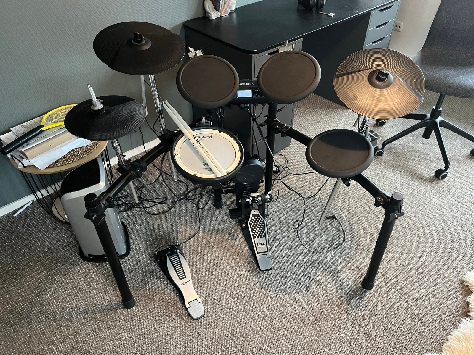 Roland TD-4 Elektronisch Drumstel, Muziek en Instrumenten, Ophalen of Verzenden, Gebruikt, Roland, Elektronisch