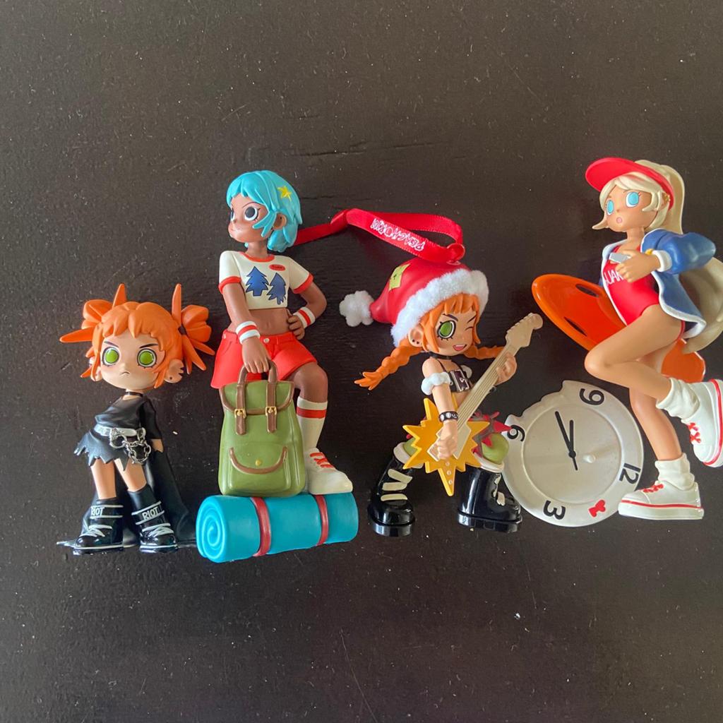 Popmart Peach Riot figures, Ophalen of Verzenden, Zo goed als nieuw