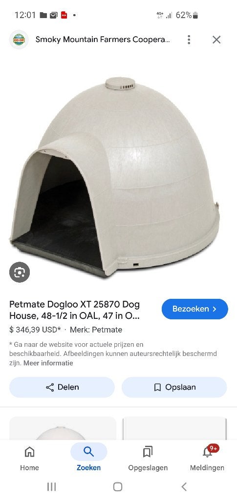 Hondenhok, Dieren en Toebehoren, Ophalen, Gebruikt, 110 cm of meer, 65 tot 100 cm