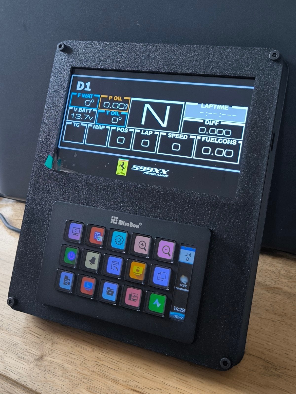 Streamdeck + 7 inch display, Computers en Software, Joysticks, Nieuw, Verzenden
