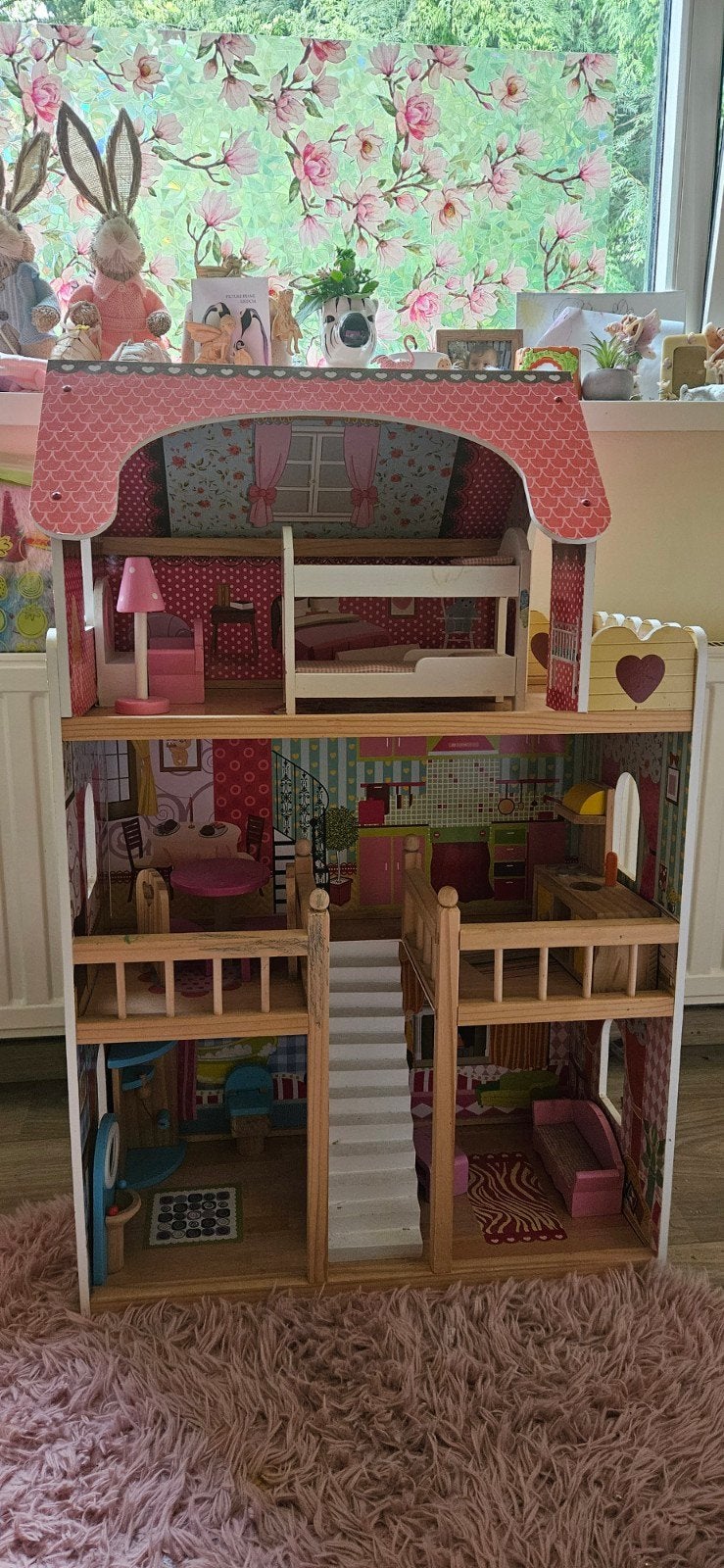 Houten poppenhuis Bandits and Angels, Ophalen, Gebruikt, Overige typen