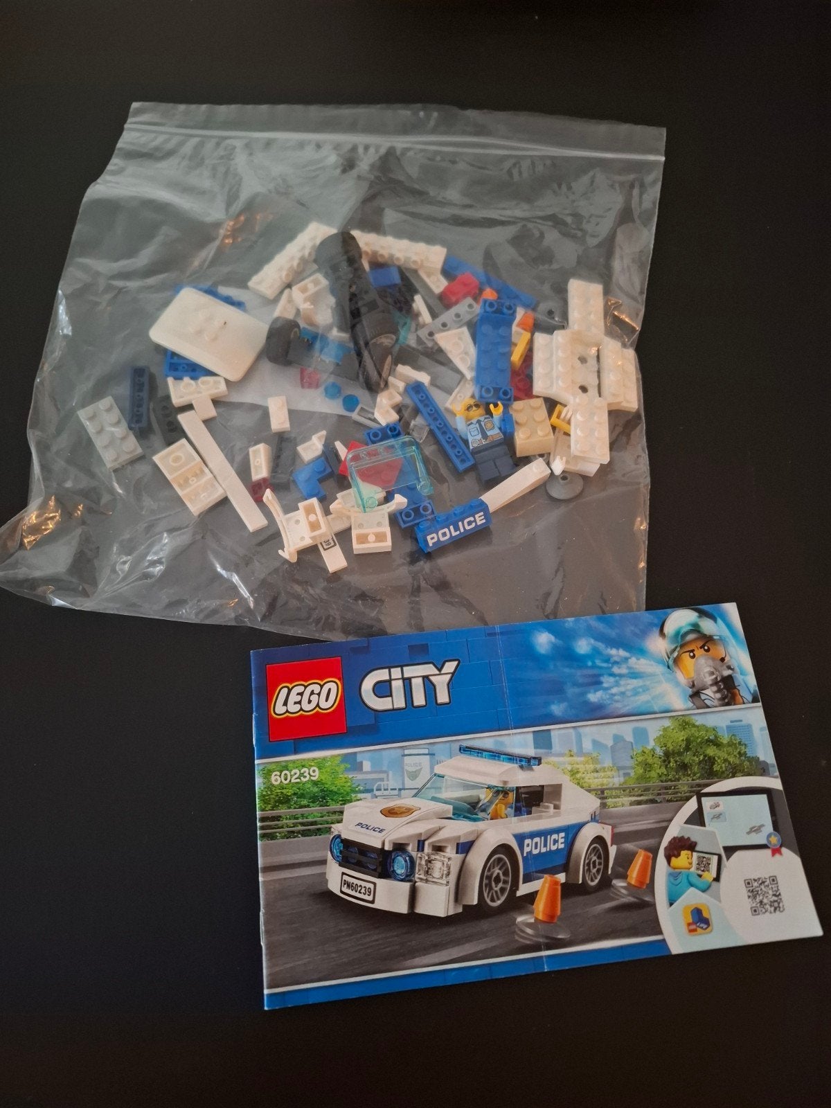 Lego City, Politieauto, nummer 60239, City, Lego, Ophalen of Verzenden, Zo goed als nieuw