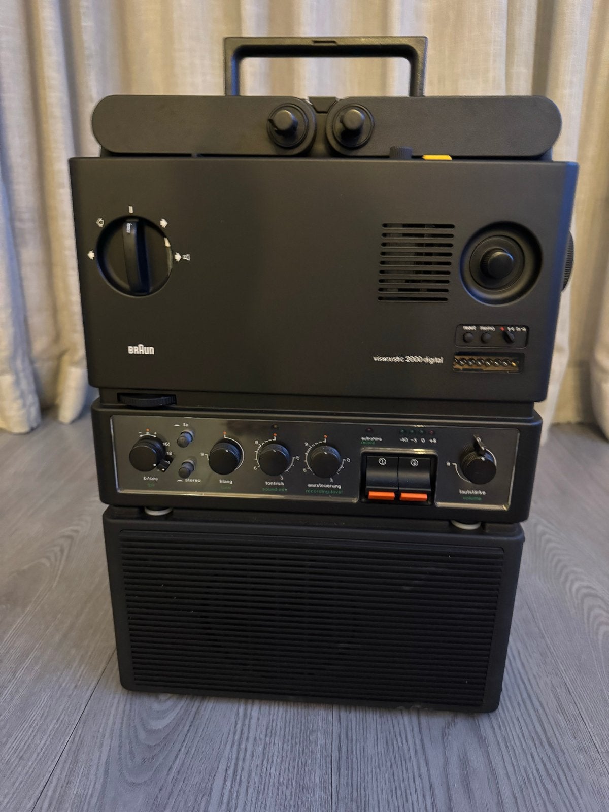 Braun Visacustic 2000 Digital Super 8 Projector met Geluid, Ophalen of Verzenden, Gebruikt