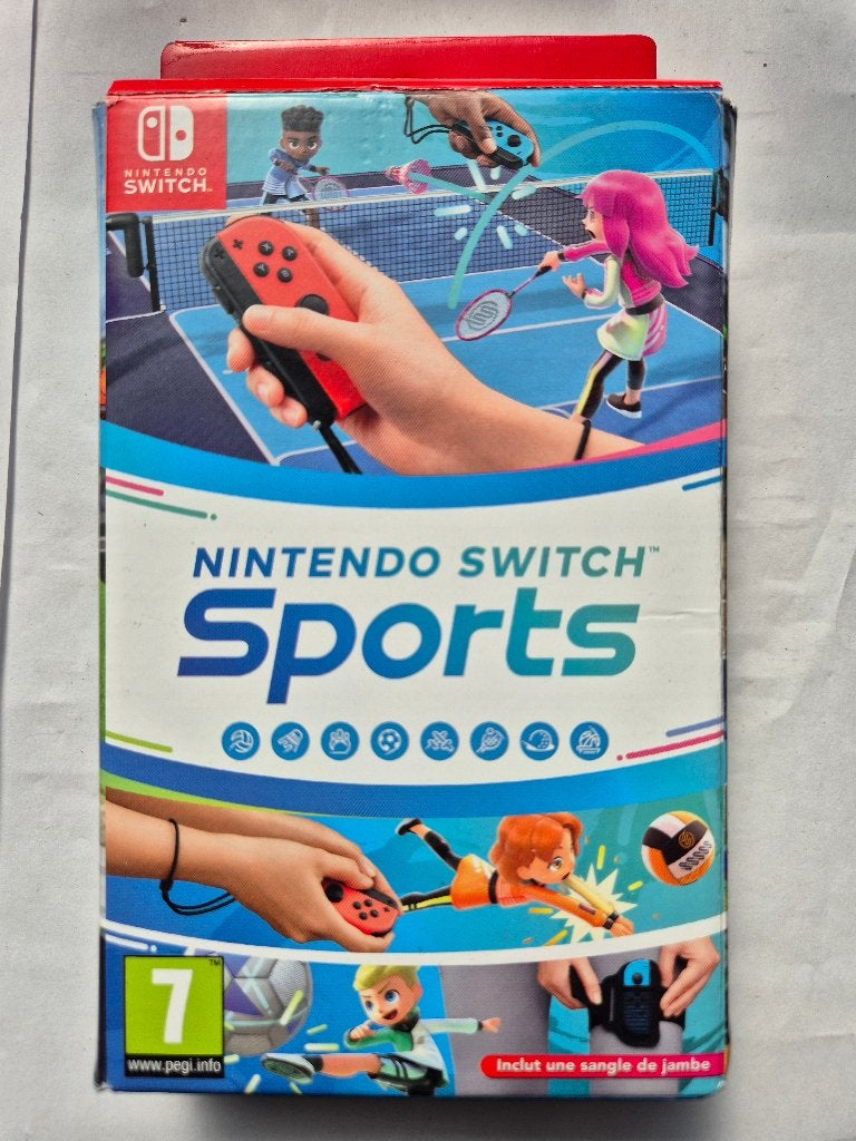 nintendo switch SPORTS + beenband, Spelcomputers en Games, Games | Nintendo Switch, Gebruikt, 1 speler, Racen en Vliegen, Ophalen of Verzenden
