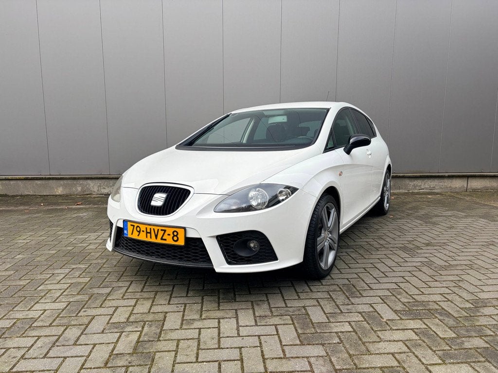 Seat Leon 2.0 TFSI FR, Stof, Gebruikt, Zwart, Leon