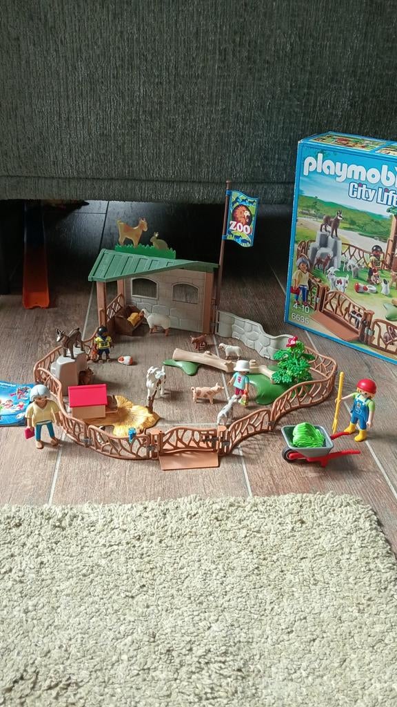Playmobil set 6635 kleine dieren boerderij, Kinderen en Baby's, Speelgoed | Playmobil, Ophalen of Verzenden