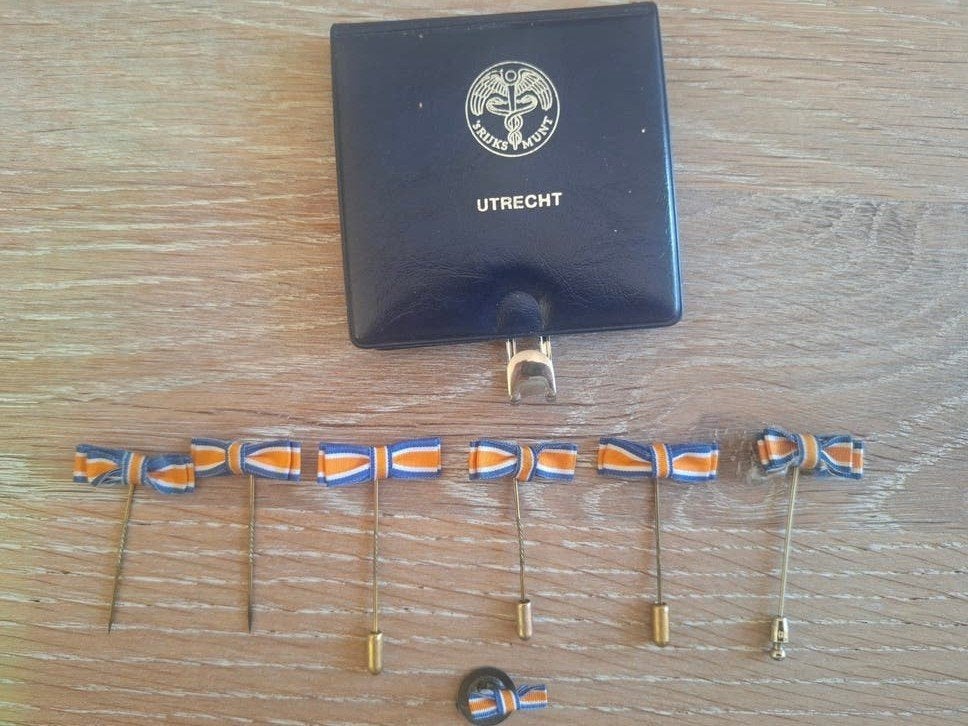 draag insignes lintje, Ophalen of Verzenden, Overige soorten, Nederland, Embleem of Badge