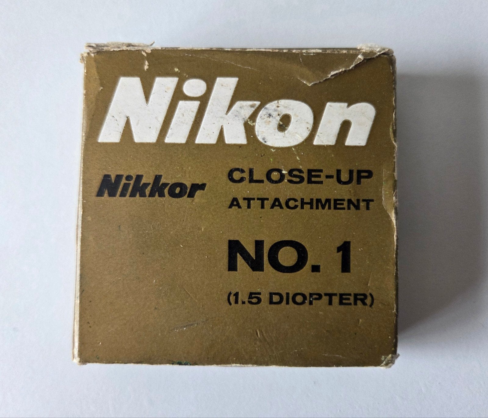 Nikon Nikkor close-up attachment no. 1 (1.5 diopter), Gebruikt, Nikon, Ophalen of Verzenden, Nikon F-mount