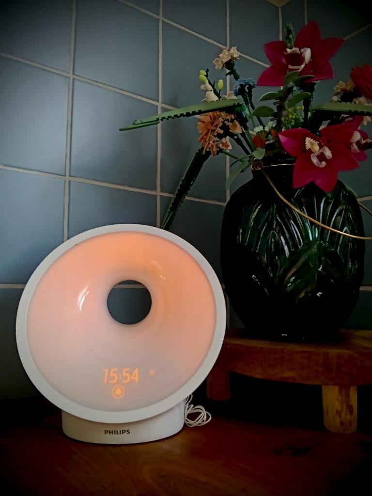 Philips Wake-up Light HF3520/01 - Lichtwekker met radio, Ophalen of Verzenden