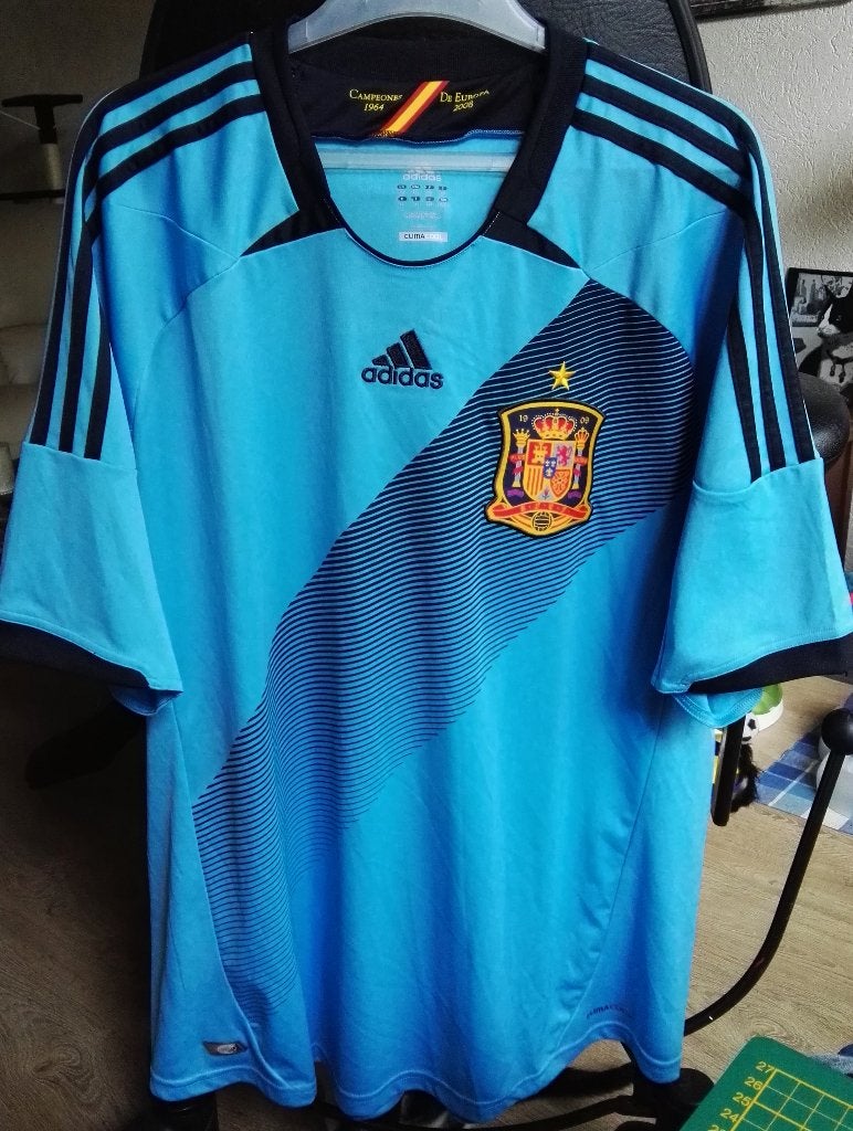 shirt; Nationaal Elftal Spanje, Adidas, 2XL, Ophalen of Verzenden, Zo goed als nieuw, Buitenlandse clubs, Shirt