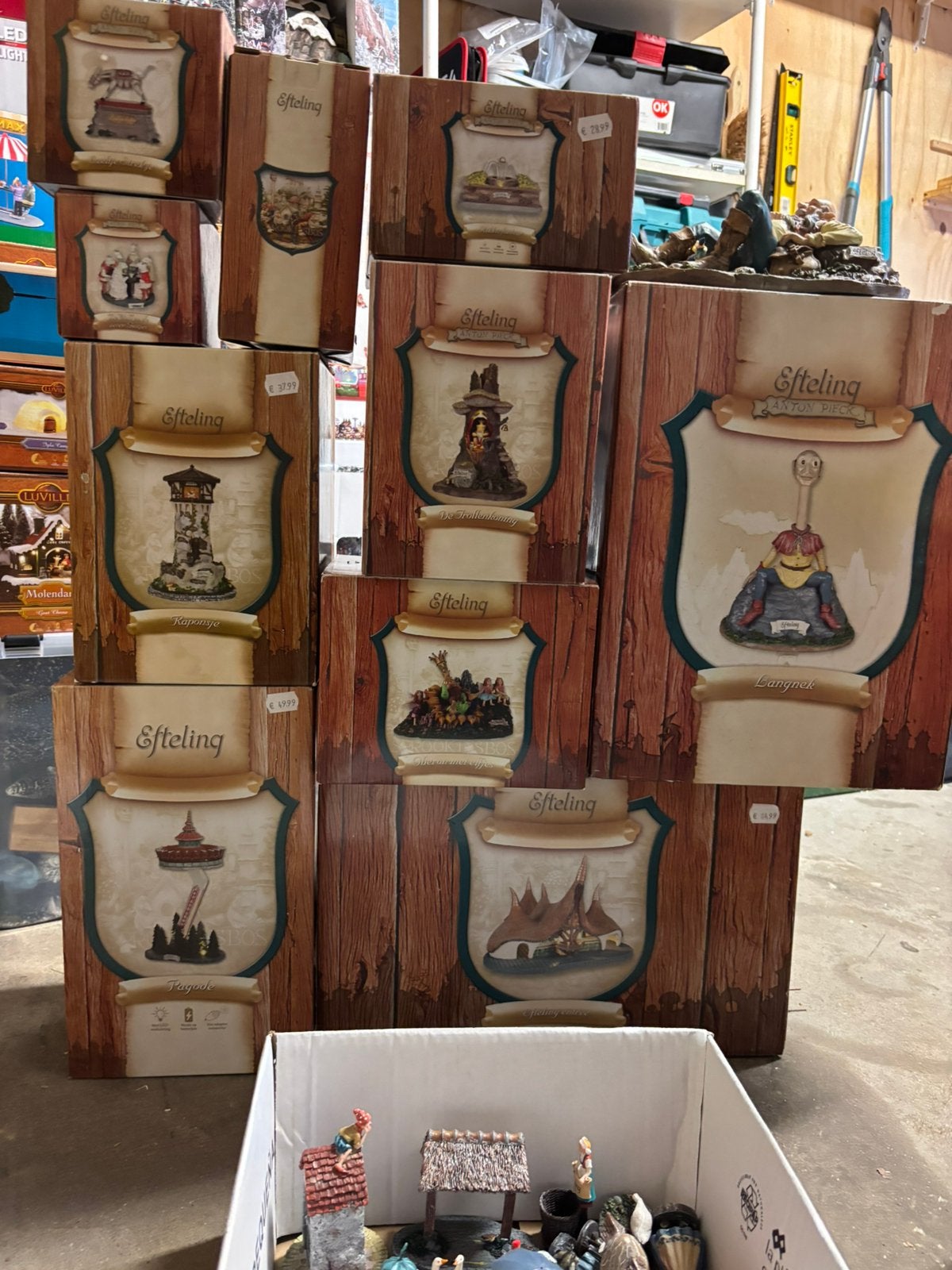 Luville efteling kerstdorp, Ophalen of Verzenden, Zo goed als nieuw