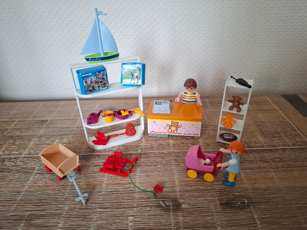 Playmobil speelgoed winkel, Kinderen en Baby's, Speelgoed | Playmobil, Ophalen of Verzenden, Zo goed als nieuw