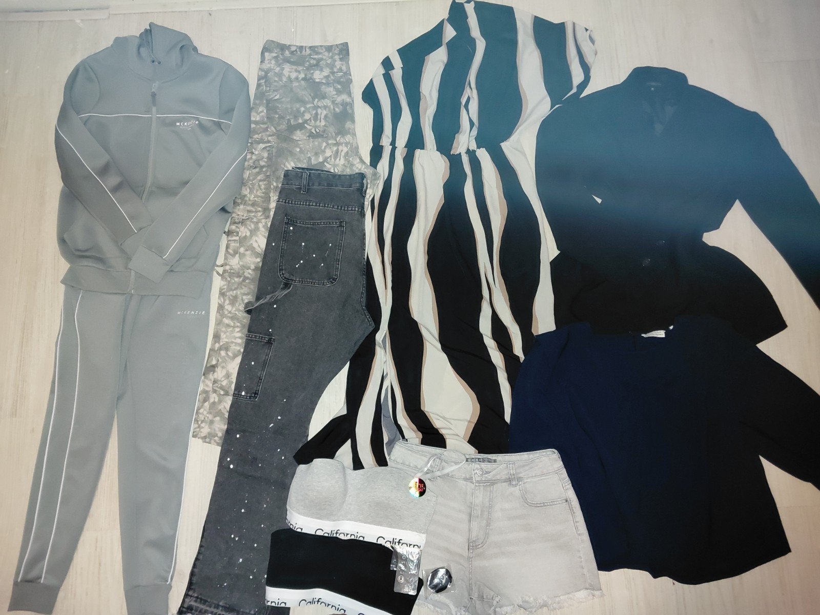 grote partij kleding voornamelijk maat M en L, Ophalen, Zo goed als nieuw, Maat 38/40 (M)