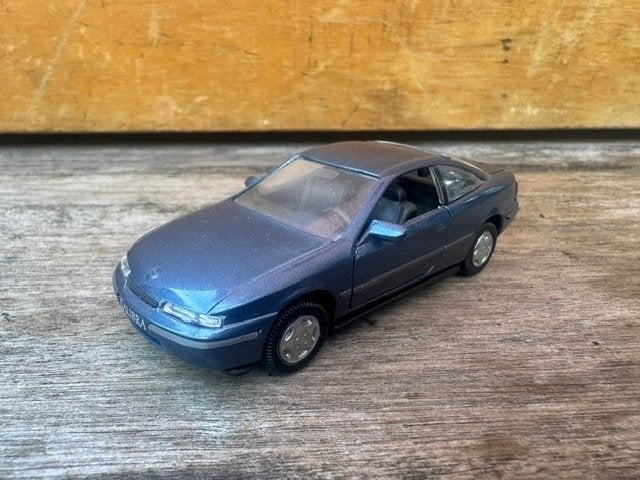 1:43 Opel Calibra GAMA 3 stuks Rood Grijs Blauw, Ophalen of Verzenden, Gebruikt, Auto, Gama