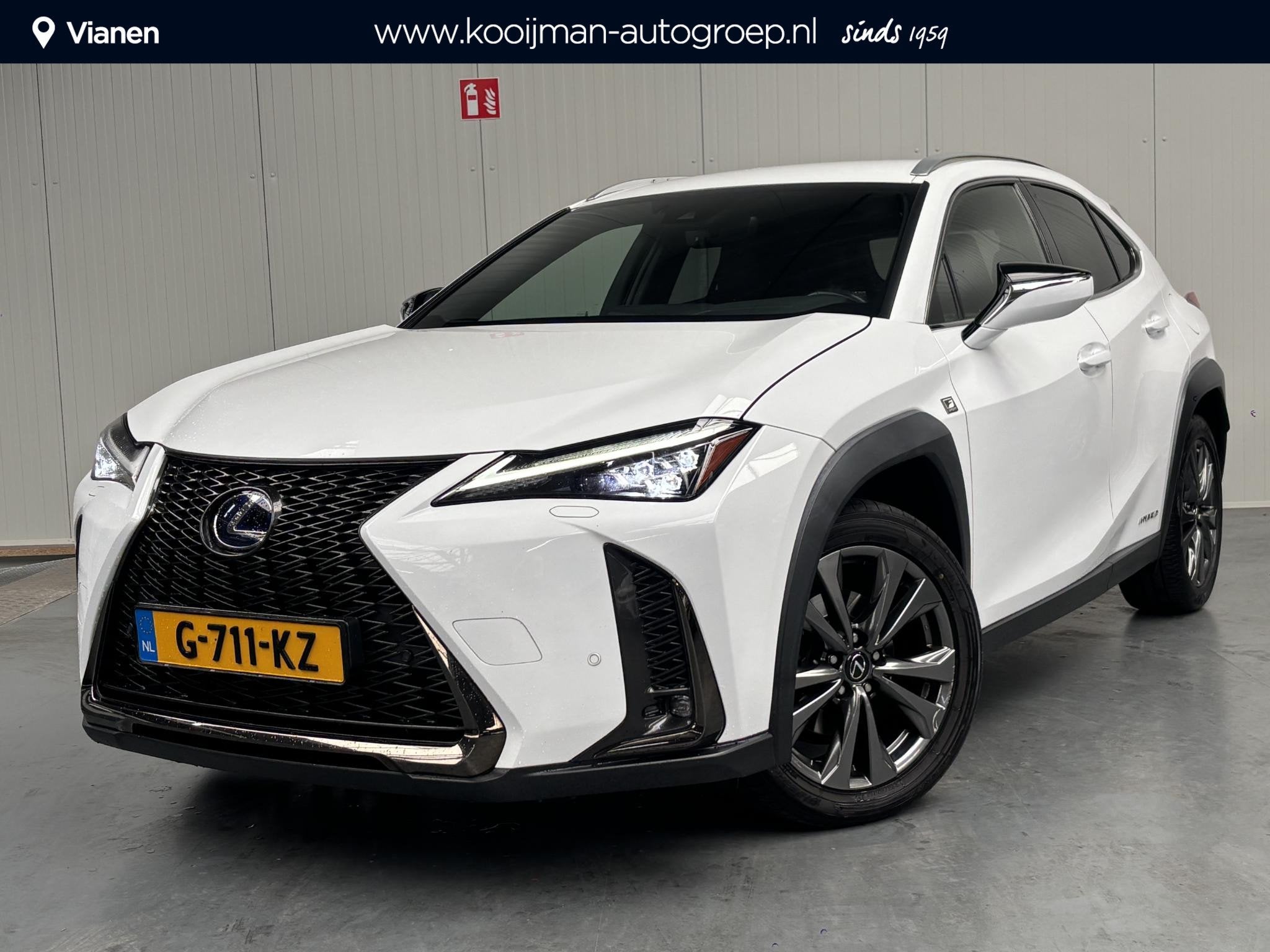 Lexus UX 250h F Sport Line, Auto's, Stof, Gebruikt, 4 cilinders, Origineel Nederlands