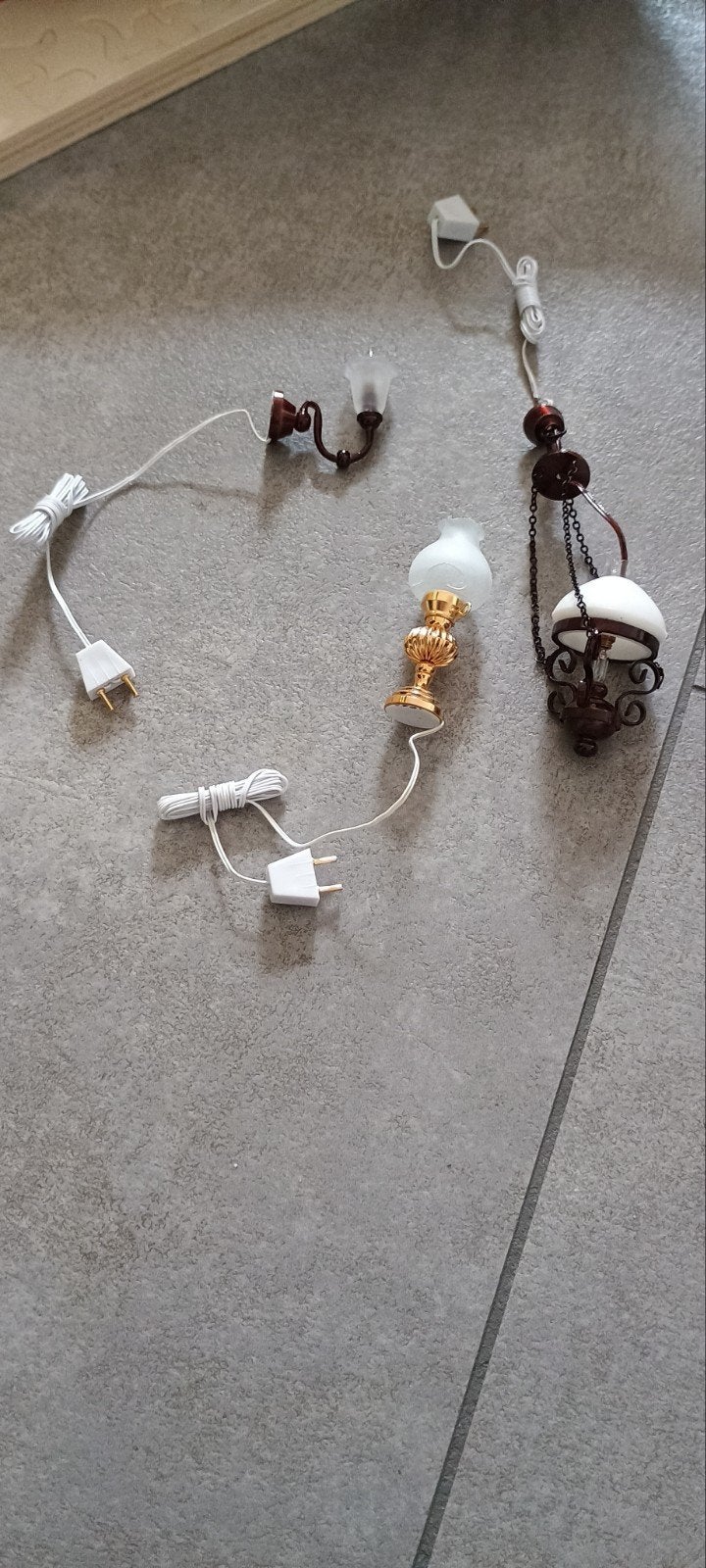 Poppenhuis inrichting 1:12, Ophalen, Gebruikt