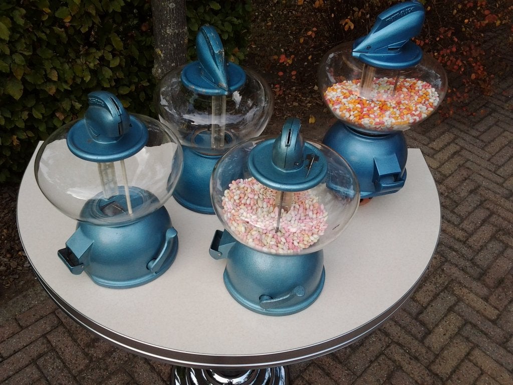 div. Treff Glocke pinda automaten fifties sixties vintage, Ophalen, Gebruikt