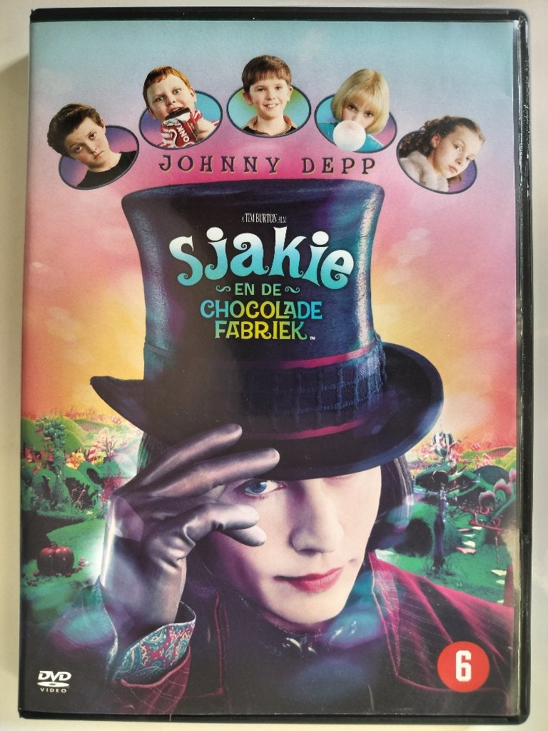 Sjakie en de Chocolade Fabriek (2005), Cd's en Dvd's, Arabisch, Ophalen of Verzenden, Zo goed als nieuw, Vanaf 6 jaar