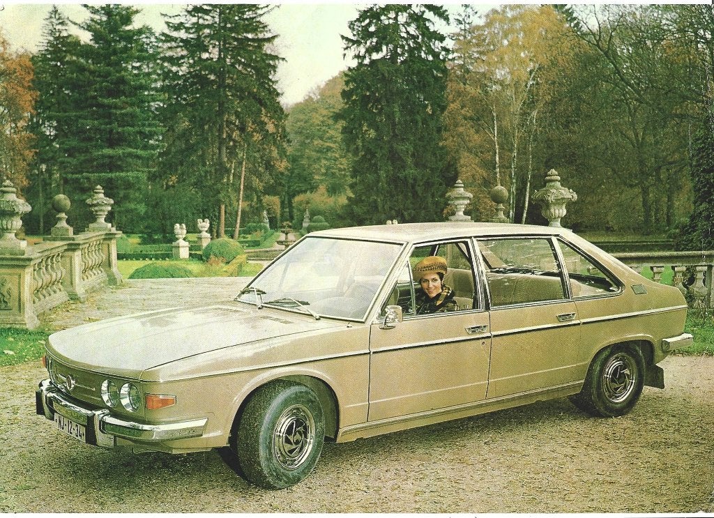 Tatra 613 leaflet folder (tat01) auto CZ, Ophalen of Verzenden, Zo goed als nieuw, Overige merken