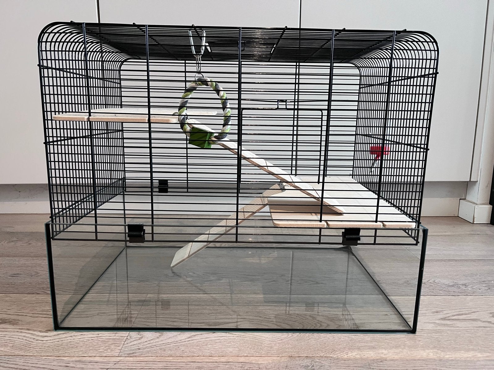 Hamsterkooi Interzoo Vision 58, zwart (m2416584251) — Knaagdieren