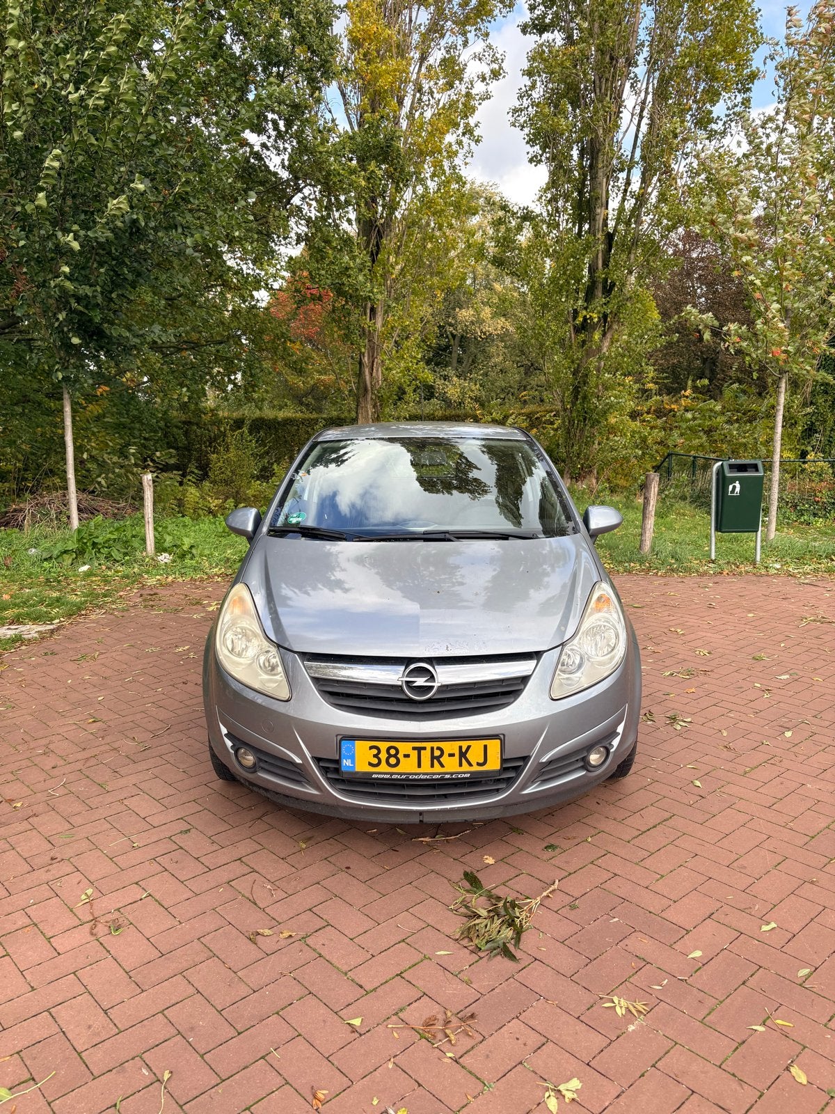 Opel Corsa 1.2 16V 3D WR 2007 Grijs, Ophalen, Gebruikt, Opel