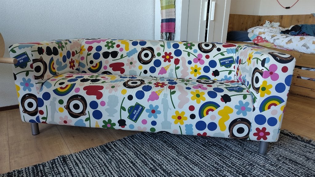 Bank van Ikea, Ophalen, Gebruikt, 150 tot 200 cm, Tweepersoons