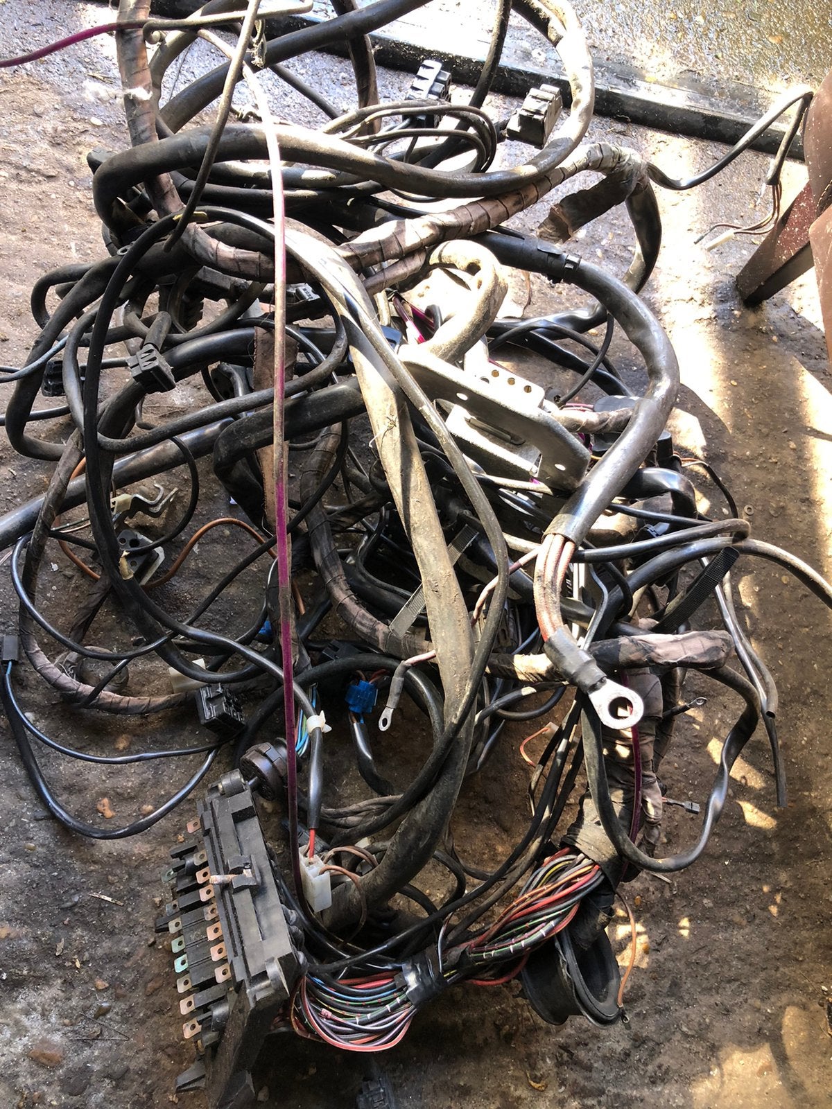 Mercedes w123 kabelboom 200D elektra, Ophalen of Verzenden, Gebruikt