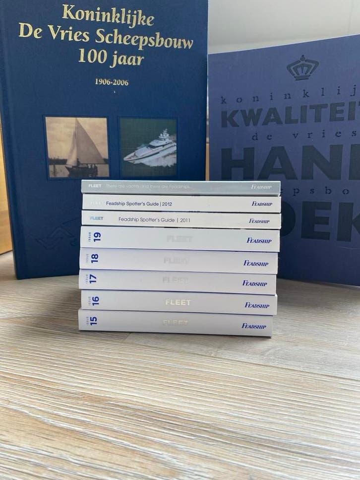 Diverse Feadship boeken: Pilot, Fleet, Vaardig, Koninklijke, Ophalen of Verzenden, Nieuw, Boek of Tijdschrift