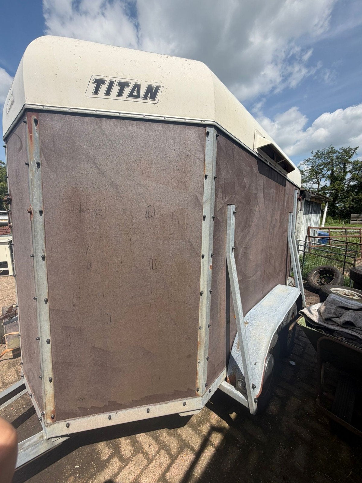 Nette veetrailer, Auto diversen, Aanhangers en Bagagewagens, Ophalen