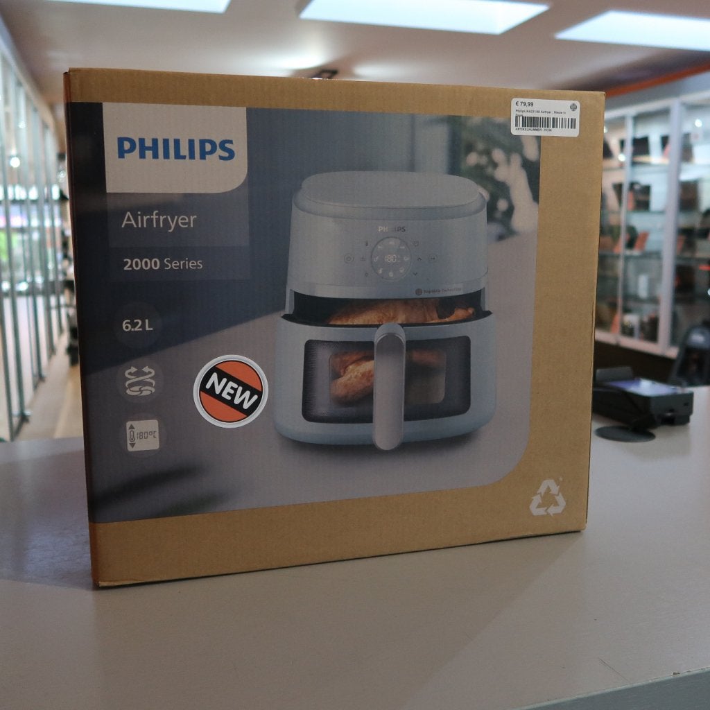 Philips NA231/40 Airfryer | Nieuw in Doos, Philips, Nieuw, Support@philips.com, Philips Center
Amstelplein 2
1096 BC Amsterdam
Netherlands