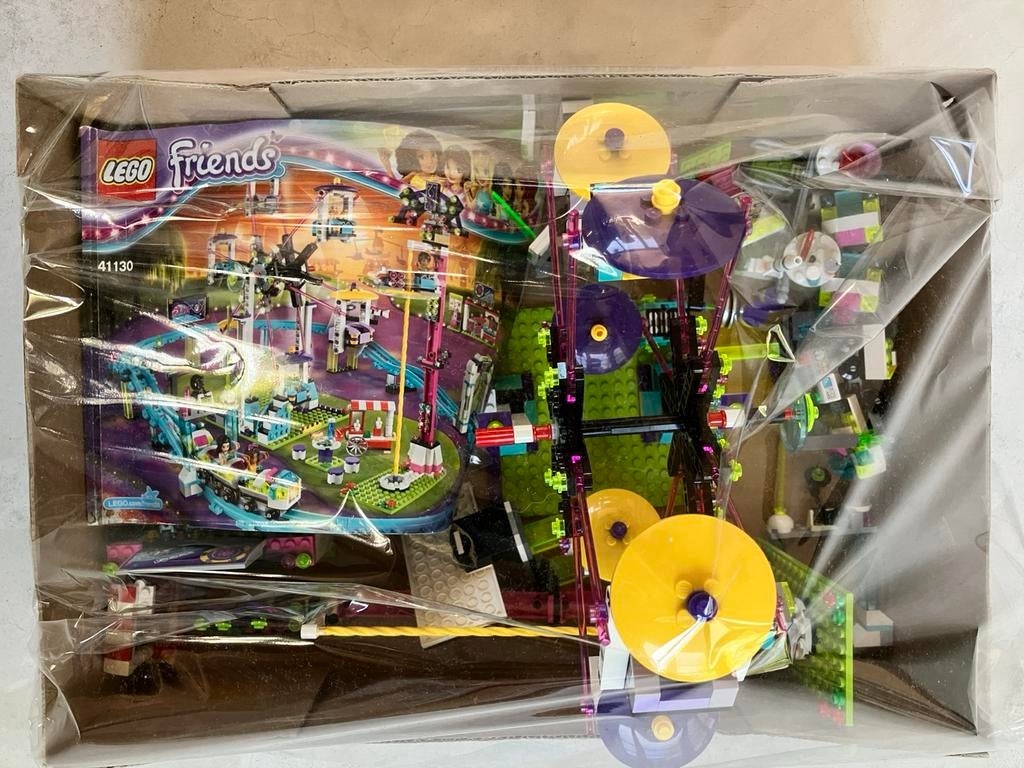 Lego Friends pretpark achtbaan 41130, Kinderen en Baby's, Speelgoed | Duplo en Lego, Ophalen, Zo goed als nieuw