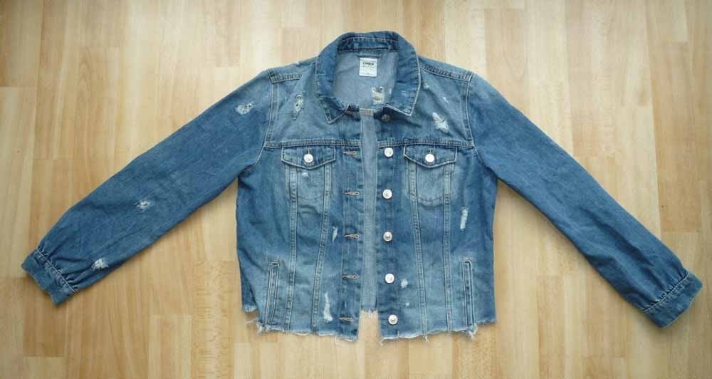 Blauw spijkerjack, Only maat 40, Maat 38/40 (M), Only, Blauw, Ophalen of Verzenden