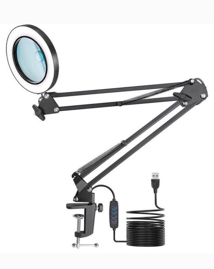 Asztali LED-loeplamp, Hobby en Vrije tijd, Vergrootglazen, Loepen en Loeplampen, Ophalen of Verzenden, Nieuw, Loeplamp