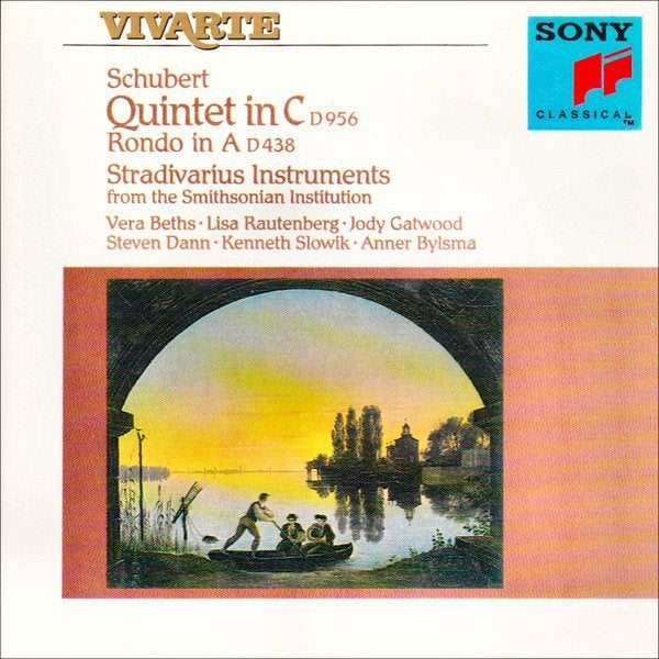 SCHUBERT Quintet in c CD BYLSMA SONY VIVARTE, Ophalen of Verzenden, Classicisme, Gebruikt, Kamermuziek