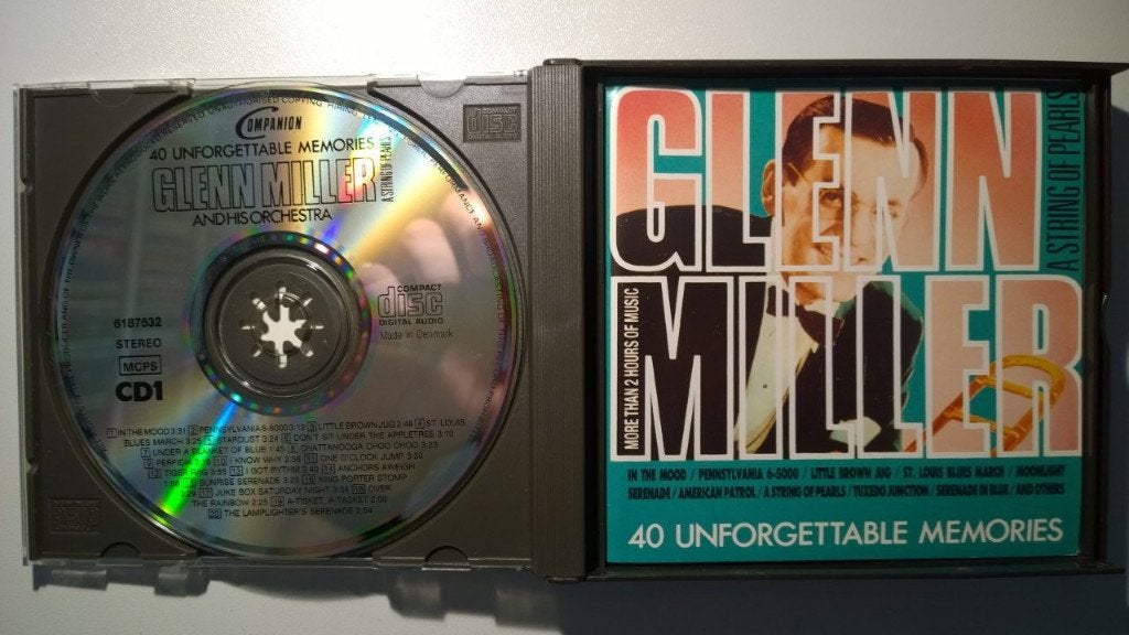 Glenn Miller - 40 Unforgettable Memories, Ophalen of Verzenden, Zo goed als nieuw, Jazz, Album