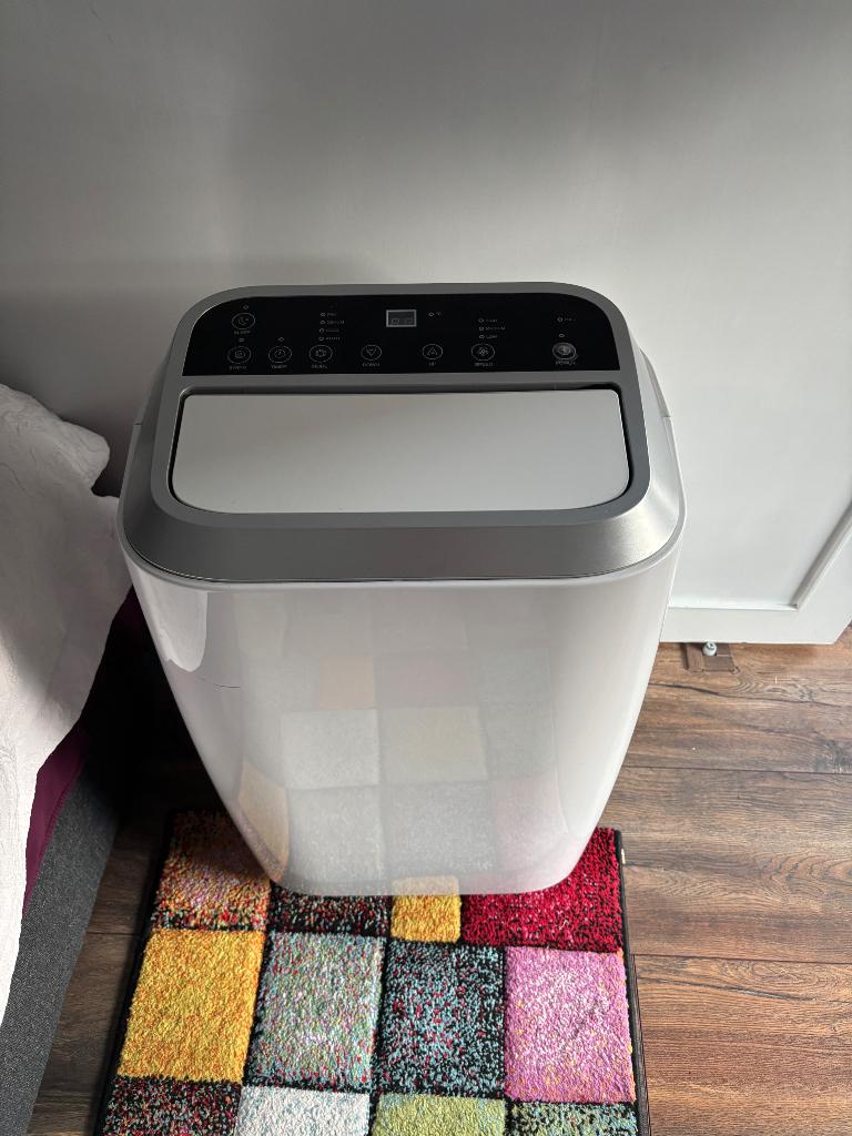 Bodin mobiele airco - compleet met raamkit en afvoerslang, Ophalen, Gebruikt, 3 snelheden of meer, Ventileren