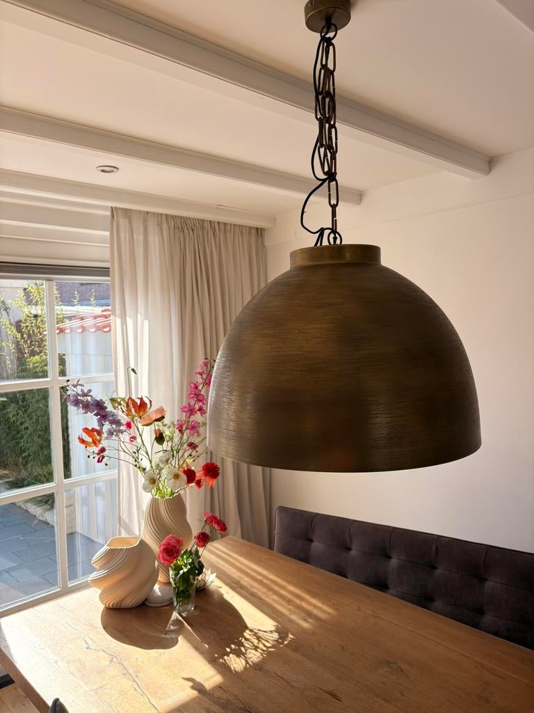 Hanglamp Light & Living KYLIE – brons – Ø60 cm, Ophalen, Zo goed als nieuw, Metaal