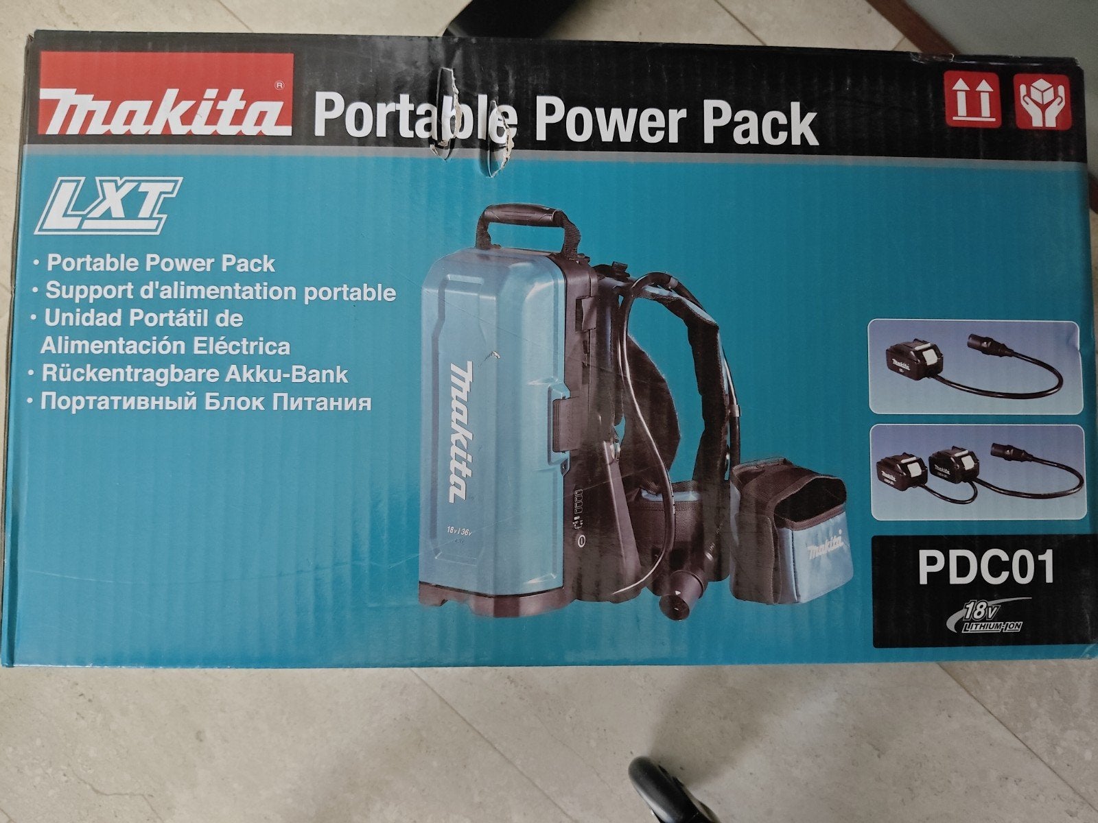 Makita LXT Portable Power Pack PDC01 - Nieuw in doos, Ophalen of Verzenden, Nieuw
