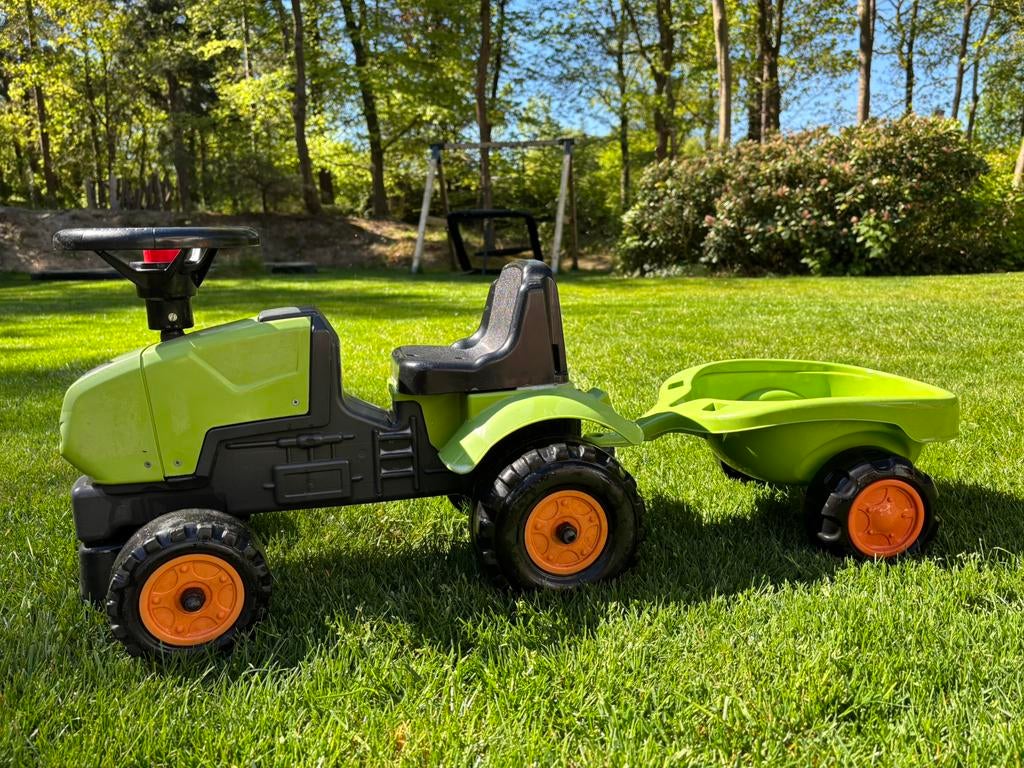 Looptractor claas falk, Kinderen en Baby's, Ophalen of Verzenden, Gebruikt, Overige merken