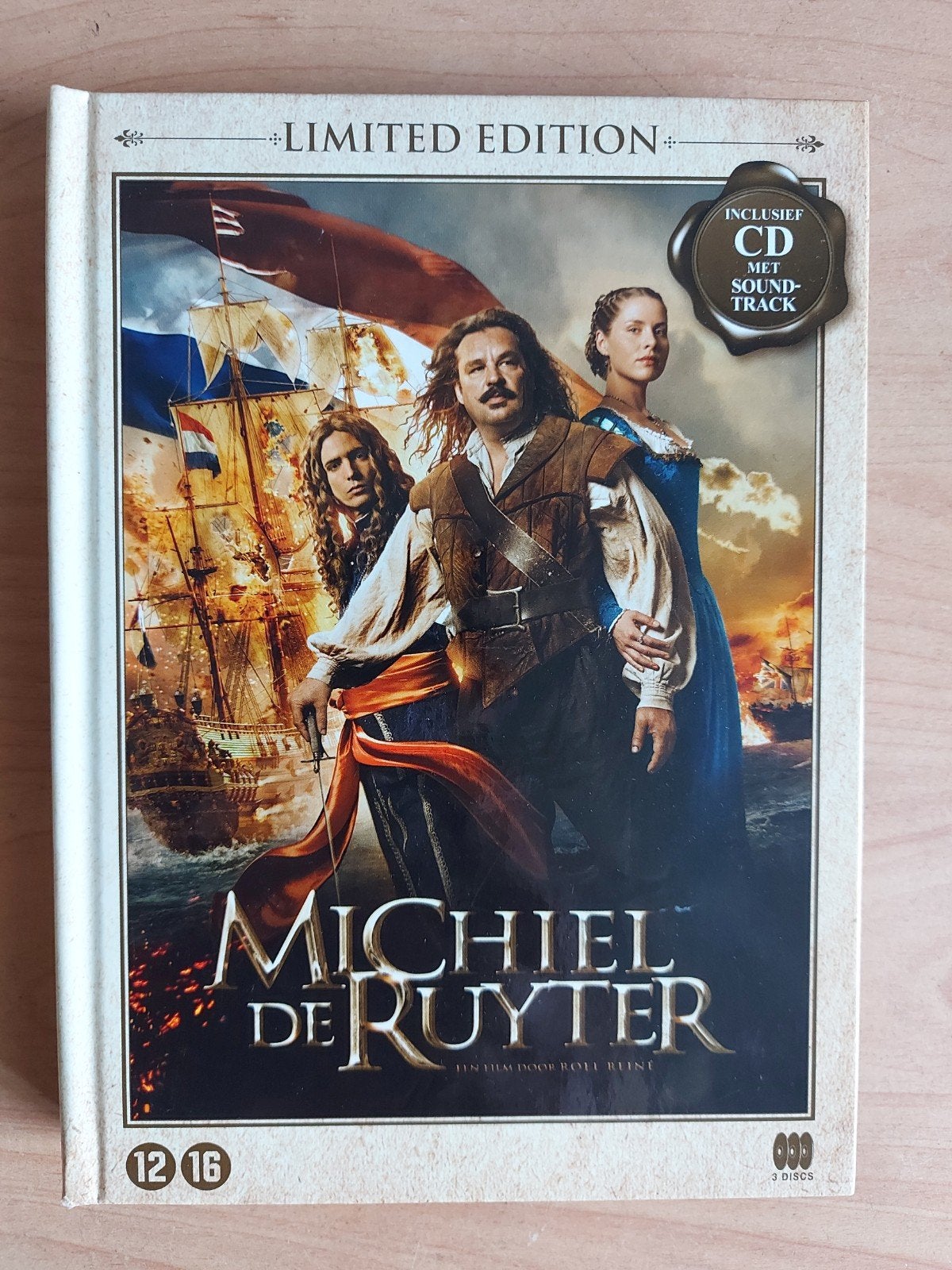 Michiel de Ruyter - Limited 3-Disc Edition Frank Lammers, Alle leeftijden, Ophalen of Verzenden, Zo goed als nieuw, Komedie
