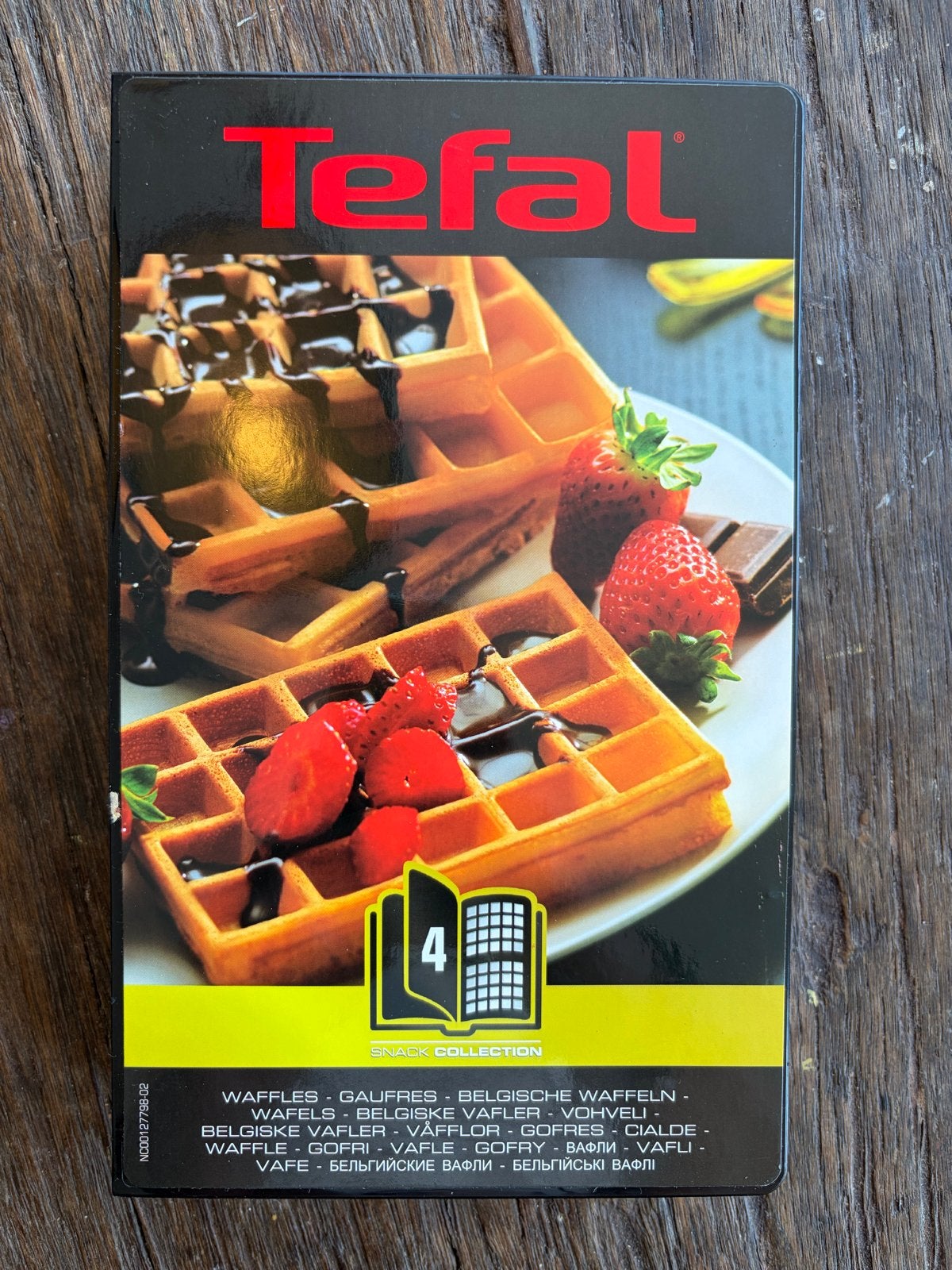 Tefal Snack Collection wafel- en tosti-ijzer platen, Ophalen of Verzenden, Uitneembare platen, Nieuw